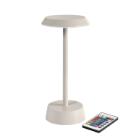 NOUR LAMPE LED TAUPE SANS FILE + REMOTE CONTROL - D.119 H.263MM (6X1) photo du produit