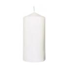 BOUGIE - CYLINDRE - 20 HEURES - BLANC - D.50MM X H.100MM (6X10) photo du produit