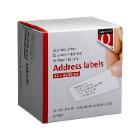 ETIKET OP ROL - QUANTORE DK-22205 WIT/ZWART -VOOR LABELPRINTER - 62MMX30M (1X1) artikelfoto