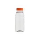 BOUTEILLE À CREME/JUS VERIVE RPET + BOUCHON ORANGE – 250ML (1X200) photo du produit