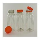 BOUTEILLE A CREME/JUS RPET H.139MM + BOUCHON HDPE ORANGE – 250ML (1X240) photo du produit