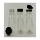 BOUTEILLE A CREME/JUS RPET H.165MM + BOUCHON HDPE NOIR – 330ML (1X175) photo du produit