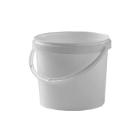 SET : SEAU + COUVERCLE PP BLANC D.226 H.195MM – 5L (1 SET) photo du produit