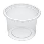 POT ROND DELIPACK PP TRSP. D.70.3 H.49MM - 100ML (10X100) photo du produit