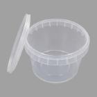 POT + COUVERCLE PP TRSP. INVIOLABLE D.95 H.61MM - 280ML (1X490) photo du produit