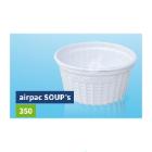 POT ROND AIRPAC (REUSE) SOUP PP BLANC D.115 H.60MM 350/440ML (24X25) photo du produit