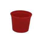 POT ROND 2 PS ROUGE D.67 H.54MM - 110ML (1X1000) photo du produit