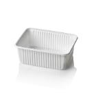 RAVIER PRATIPACK PP BLANC STRIE 180X133X64MM - 1000ML (6X50) photo du produit