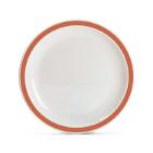 ASSIETTE DUO PC SAVE BPA FREE ORANGE D.170 H.15MM (1X10) photo du produit
