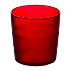 VERRE JUNIOR FROST PC BPA FREE ROUGE D.70 H.70MM - 170/225ML (1X50) photo du produit