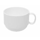 TASSE POLYCARBONATE BLANCHE D.94 H.68MM 325ML (1X50) photo du produit