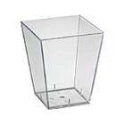 AMUSE-BOUCHE SQUARE LARGE PS TRSP. 150ML 57X57X67MM (6X38) photo du produit