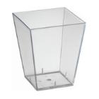 AMUSE-BOUCHE SQUARE LARGE PS TRSP. 200ML 68X68X70MM (15X45) photo du produit