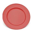 ASSIETTE HARFIELD RONDE PLATE POLYCARBONATE ROUGE D.240MM (1X10) photo du produit