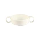 BOL A SOUPE AVEC 2 ANS PC EMPILABLE BPA FREE BLANC D.130 H.45MM 350 ML (1X70) photo du produit