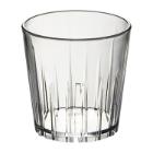VERRE STAR REUSE POLYCARBONATE TRSP. VERIVE D.80 H.80MM 250/270ML (1X50) photo du produit