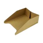 RAVIER RECTANGULAIRE KRAFT BRUN OPEN ENDED POUR GAUFRE -135/158X115X60MM (1X850) photo du produit