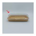 COUVERCLE PET TRSP 185X129X32MM > CAKE/SUSHI TRAY NR5 CARTON/PE 732042 (12X50) photo du produit