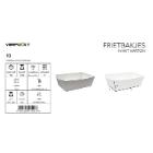 RAVIER FRITES CARTON (EXTERIEUR MAT) 150X90X55MM (1X250) photo du produit