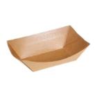 RAVIER BATEAU CARTON/PLA KRAFT BRUN 139/98X85/51X36MM 200ML (4X250) photo du produit