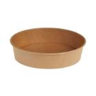 BOL A SALADE CARTON/PLA BRUN/BRUN D.185 H.49MM - 900ML (4X45) photo du produit