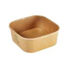 RAVIER BRICK LARGE CARTON/PLA BRUN 168X168X65MM 1200ML (4X40) photo du produit