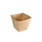BOX VIKING CUBE HIGH CARTON/PE BRUN 113X113X100MM - 820ML (1X300) photo du produit