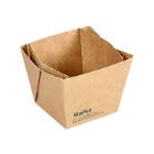 BOX VIKING CUBE MINI CARTON/PLA BRUN 75X75X60MM - 250ML (1X300) photo du produit