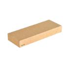 COUVERCLE VIKING SLIM BRICK BRUN CARTON/PLA BRUN POUR BOX - 225X85X30MM (1X300) photo du produit