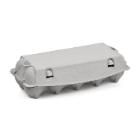 BOITE PULPE GRIS POUR 10 OEUFS (1X114) photo du produit