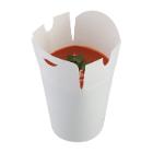 FOODCONTAINER TUCK-TOP CARTON/PE BLANC 82/67 H.108MM 500ML (10X50) photo du produit