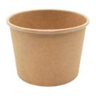 POT CARTON/PE BRUN D.73 H.47MM - 4OZ 100/120ML (20X50) photo du produit