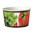 BOL A SALADE CARTON/PE TOMATOES D.151 H81MM - 1030ML (9X40) photo du produit