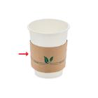SLEEVE POUR GOBELET EN CARTON BRUN RESIST. A LA CHALEUR POUR 275/360ML (1X1000) photo du produit