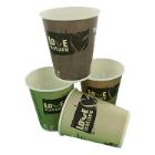 GOBELET CARTON LOVE NATURE PAPIER/PLA D.80 H.91.50MM - 200/260ML (20X50) photo du produit