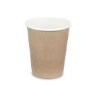 GOBELET CARTON BRUN/BLANC PE CUPIPACK D.72 H.76MM - 6OZ 180ML (20X50) photo du produit
