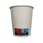 GOBELET CARTON/PE BLANC D.73 H.77MM - 150/200ML (25X100) photo du produit