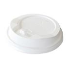 COUVERCLE DOME PS BLANC POUR GOBELET QUICK CUP 159922/159923 D.89 MM (10X100) photo du produit