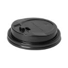 COUVERCLE DOME PS NOIR REFERMABLE POUR GOBELET CIRCUIT 181855/181836 (20X40) photo du produit
