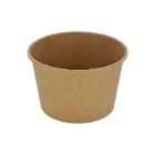 BEKER KARTON/PE BRUIN SOUP TO GO D.96 H.61MM - 8OZ 240ML (20X25) artikelfoto