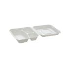 MEALBOX CANNE A SUCRE BLANC 3 COMP 240X240X80MM 500/100/100ML (4X50) photo du produit