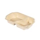 BAK TAKE-AWAY SUIKERRIET/PE BEIGE 2 VAKS 250X159X45MM - 625/360ML (1X225) artikelfoto