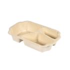 RAV.TAKE AWAY CANNE A SUCRE/PE BEIGE 3 COMP.250X159X48MM - 540/340/180ML (1X225) photo du produit