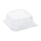 COUVERCLE DOME RPET TRSP GRAB&GO 130X130X51MM > 734400/606 (6X50) photo du produit