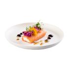 BAGASTRO ASSIETTE RONDE CANNE A SUCRE BLANCHE D.120 H.15MM (12X40) photo du produit