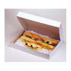 BOITE CATERING TRAITEUR CARTON BLANC 190X280X60MM (4X25) photo du produit