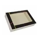 CATERINGDOOS TRATEUR KARTON PRESTIGE WIT MET VENSTER 400X400X130MM (25) artikelfoto