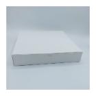 BOITE A TARTE CARTON BLANC 270X270X50MM (12X25) photo du produit