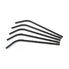 PAILLE PLIABLE PAPIER NOIR 3 PLIS D.6 L.240MM EN SACHET (24X200) photo du produit