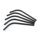 PAILLE PLIABLE PAPIER NOIR 3 PLIS D.8 L.210MM EN SACHET (24X100) photo du produit